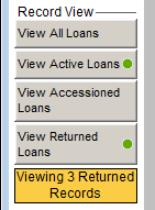 Image of indicator showing number of returned records.