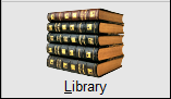 Main Menu button to enter the Library catalog